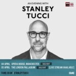 Stanley Tucci Instagram - I’m looking forward to seeing some of you at my upcoming live shows in Manchester (with @gemmastyles ) and in London (with @elizabday , which will also be live streamed). ⠀ ⠀ Virtual tickets are still available to purchase from @faneproductions .⠀ ⠀ I am also proud to share that any associated profit I would receive through these from these events will now be donated to @warchilduk . For more than two decades, they have been driven by a single goal – ensuring a safe future for every child living through war. ⠀ ⠀ If you would like to join me in supporting their cause, please consider donating to the #UnlockAGeneration appeal. Until Tue 31 May, the UK government will double your donation, helping to keep children in Yemen safe and support their emergency response work in places like Ukraine.⠀ ⠀ Links in my bio to find out more about the campaign. Stay safe and see you all soon. #ukaid London, United Kingdom