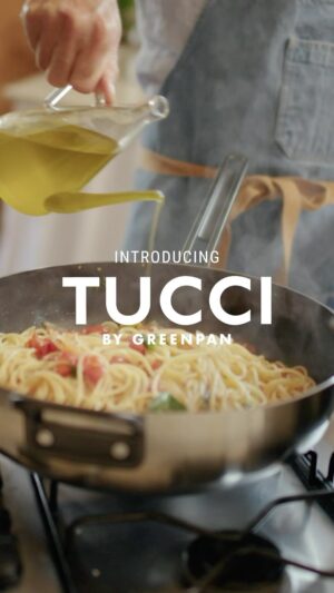 Stanley Tucci Instagram - AD. I am very excited to launch my new cookware line in partnership with GreenPan. ⁣⁣⠀
⁣⁣⠀
My collection combines modern design with great performance. All the pieces are made in Italy and have thoughtful touches that are shaped by a long tradition of Italian craftsmanship. ⁣⁣⠀
⁣⁣⠀
This is cookware that makes cooking easier and will help you enjoy your life through food. ⁣⁣⠀
⁣⁣⠀
You’ll find my new collection available exclusively at Williams Sonoma.⁣⁣⠀
⁣⁣⠀
Head to the link in my Bio to find out more. ⁣⁣⠀
@theoriginalgreenpan @williamssonoma