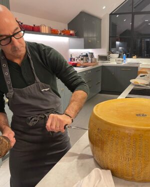 Stanley Tucci Instagram - when you’re really serious about carbonara…⠀
⠀
⠀
4 simple ingredients creates one of the best pasta dishes. So good that I’ve dedicated a whole section to it in my book TASTE and our show Searching for Italy.