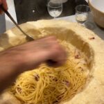 Stanley Tucci Instagram - when you’re really serious about carbonara…⠀ ⠀ ⠀ 4 simple ingredients creates one of the best pasta dishes. So good that I’ve dedicated a whole section to it in my book TASTE and our show Searching for Italy.