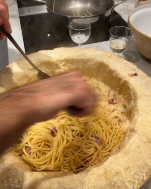 Stanley Tucci Instagram - when you’re really serious about carbonara…⠀
⠀
⠀
4 simple ingredients creates one of the best pasta dishes. So good that I’ve dedicated a whole section to it in my book TASTE and our show Searching for Italy.