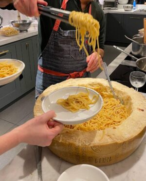 Stanley Tucci Instagram - when you’re really serious about carbonara…⠀
⠀
⠀
4 simple ingredients creates one of the best pasta dishes. So good that I’ve dedicated a whole section to it in my book TASTE and our show Searching for Italy.