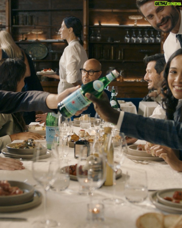 Stanley Tucci Instagram - Now, this just feels right. Let the delicious journey begin. @sanpellegrino_us ⠀ ⠀ ⠀ #SanpellegrinoPartner #StanPellegrino #SPellegrino #Sanpellegrino #EnhanceYourMoments #PerfectMoments ⠀ ⠀