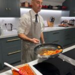 Stanley Tucci Instagram - 11pm marinara and left over pasta. As promised.
