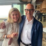 Stanley Tucci Instagram - Ate at @emilyscottfood ‘s amazing restaurant. We ate the food too fast for me to photograph it. But fresh, clean, simple, yet sophisticated. The best of Cornwall on a plate. It’s Emily’s book launch tonight and if you can’t book in, buy the book. ⠀ Watergate Bay