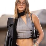 Stefanie Giesinger Instagram – anzeige | bye cph 🖤 Copenhagen, Denmark