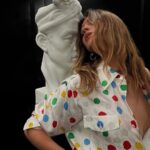 Stefanie Giesinger Instagram – anzeige | @louisvuitton x #yayoikusama 
#LVxYAYOIKUSAMA 
by @jeremy.moeller Louis Vuitton