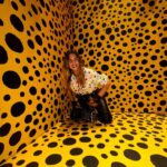 Stefanie Giesinger Instagram – anzeige | @louisvuitton x #yayoikusama 
#LVxYAYOIKUSAMA 
by @jeremy.moeller Louis Vuitton