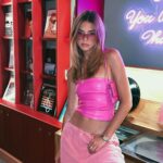 Stefanie Giesinger Instagram – pink alien looking for an astronaut 🛸