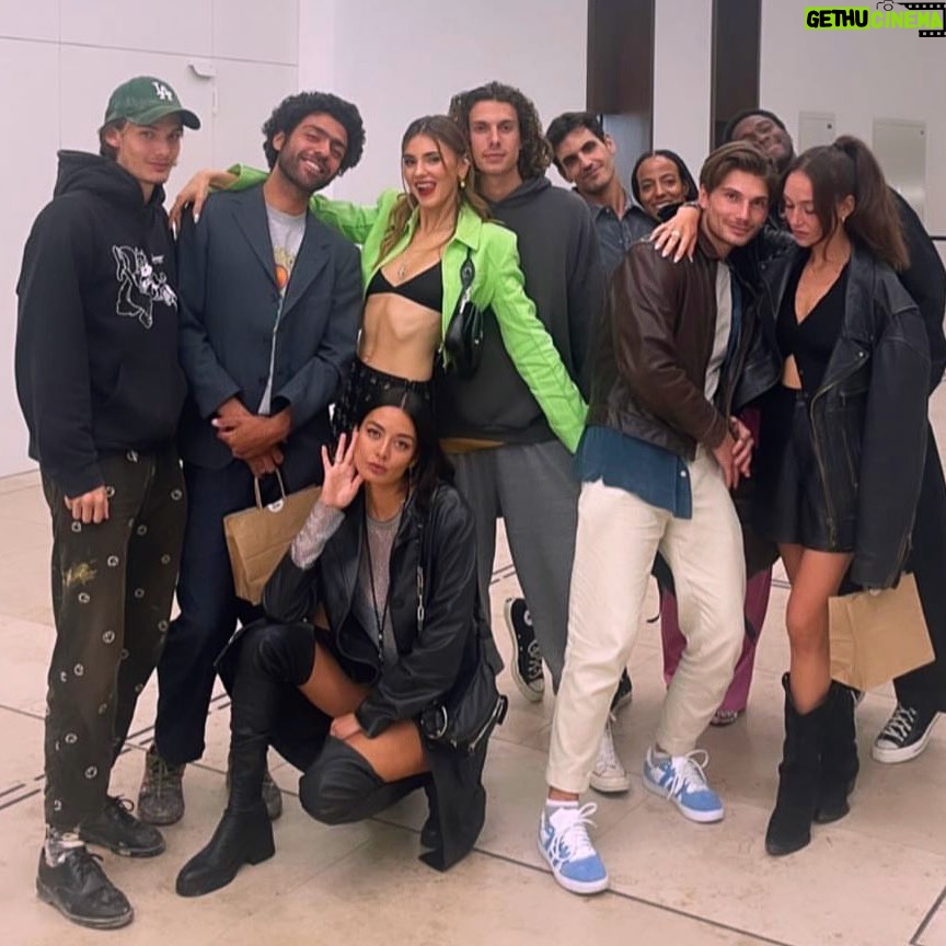 Stefanie Giesinger Instagram - So much love for this day 🧚🏼♂️ 🦋 @moybysg relaunch party at @baret.berlin 🦋 all shot by the sweetest @stephie.braun 💗 LOOOOOOOOVE!!! Special thanks to @super.gloo and @bbbingss for organizing 🫧 Hair & makeup by @michael.mua 🫧 Styling by @peninahamanda Baret