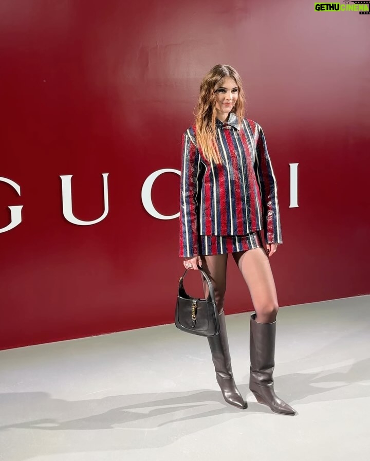 Stefanie Giesinger Instagram - @gucci + @sabatods = 💗 anzeige