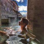 Stefano Lepri Instagram - A volte serve fermarsi per far riposare un po’ la mente e il corpo 😍 oggi purtroppo si torna già a casa.. siete mai stati alle terme ?! Terme Bagni Nuovi, Bormio