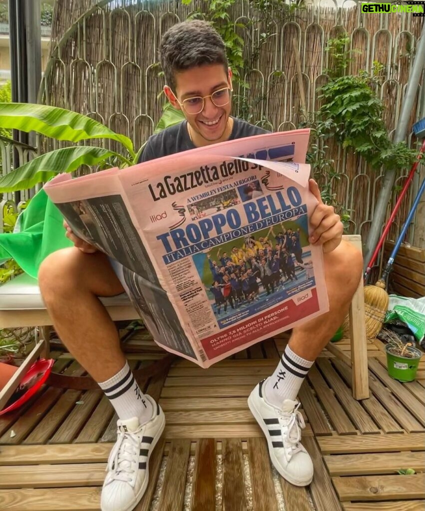 Stefano Lepri Instagram - ogni giorno che passa è sempre più bello essere italiani 🇮🇹 #EURO2020 #campioni