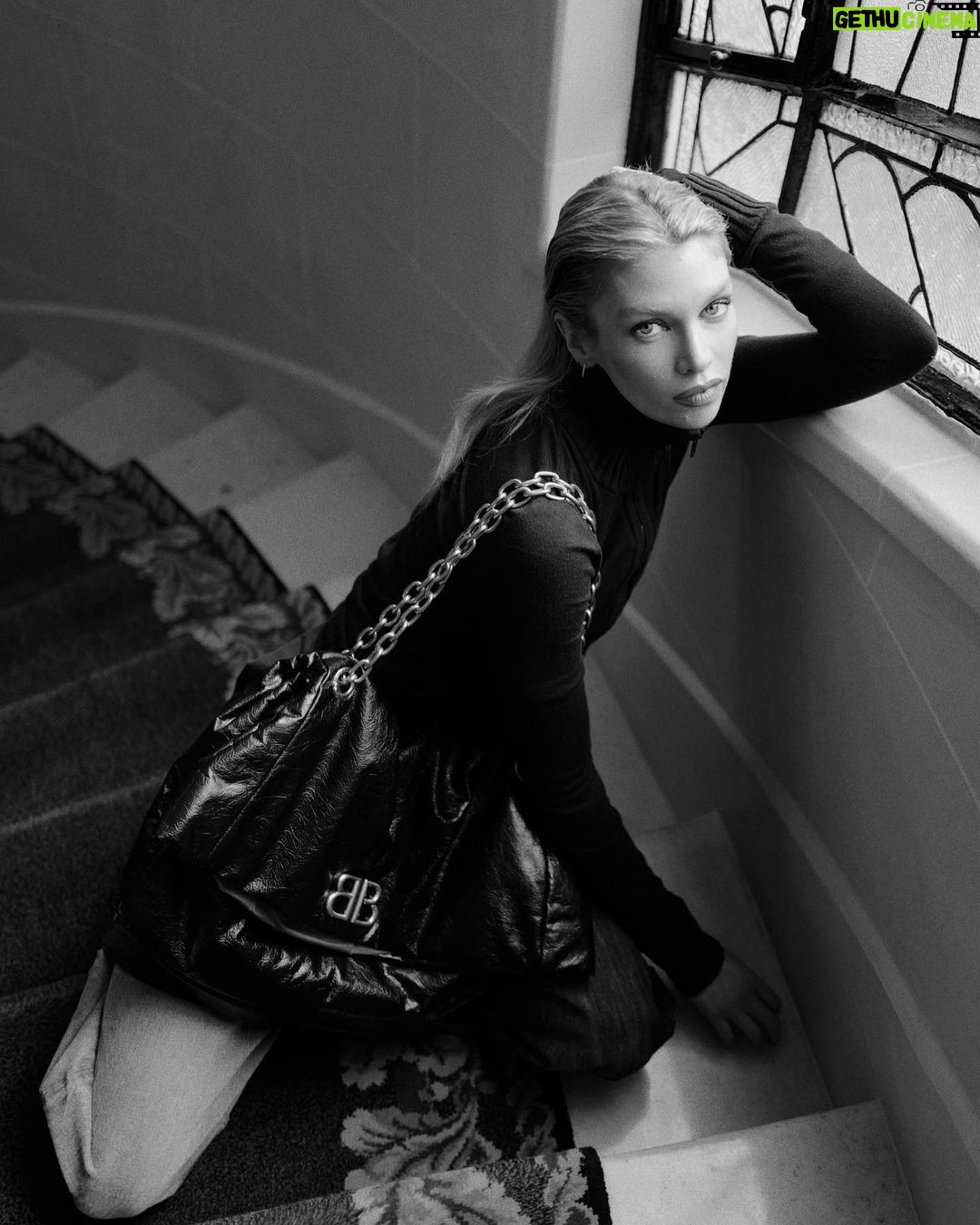 Stella Maxwell Instagram - Paris @balenciaga Paris, France