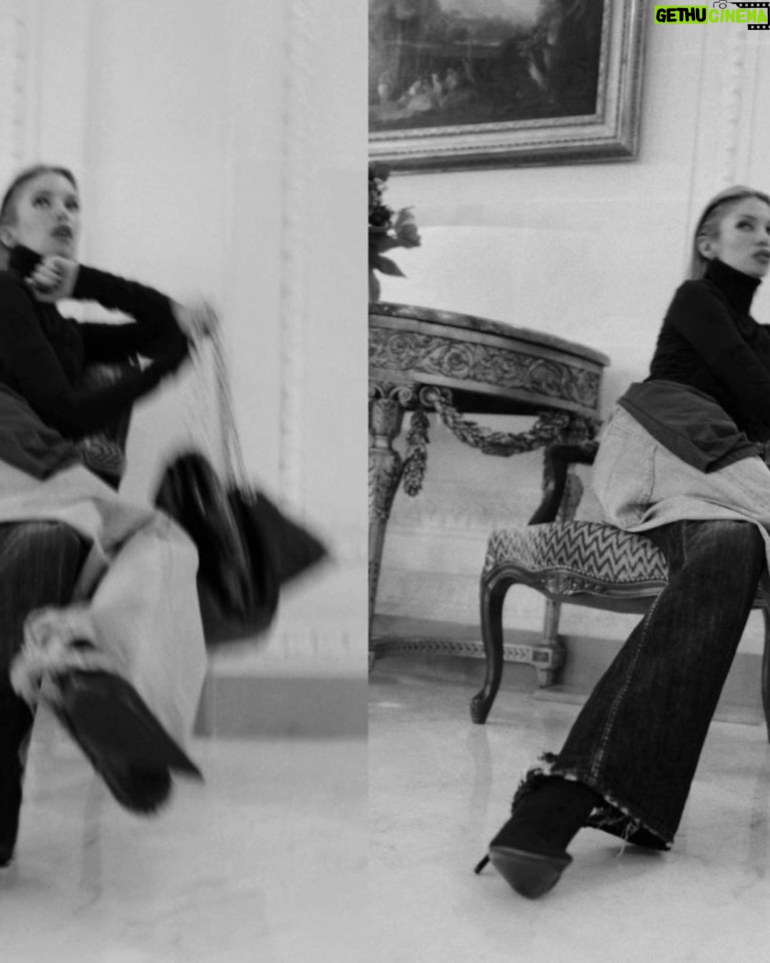 Stella Maxwell Instagram - Paris @balenciaga Paris, France