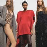 Stella McCartney Instagram - A MESSAGE FROM MOTHER EARTH: Inspired by Linda McCartney’s wardrobe, padding brings strong shapes to women’s drape-sleeved dresses and gowns with dramatic trains. Lead-free crystals on bodysuits deliver elevated embellishment.  Lead is poisonous to workers, local communities and natural environments, leaching into waterways. Our crystals do not use any, ever. Shop an exclusive edit of #StellaWinter24 pieces now in-store and at stellamccartney.com  #StellaMcCartney #PFW24 #MotherEarth