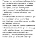 Stephanie Cayo Instagram - Lo que más interesante me resulta siempre es la vida y la historia de los creadores, más que su propia creación, pues vendría a ser el reflejo y sentir del día a día… cómo un día normal u ordinario… es volcado a un momento de inspiración y compromiso con tu imaginación.. evocando así… la felicidad? Madrid, Spain
