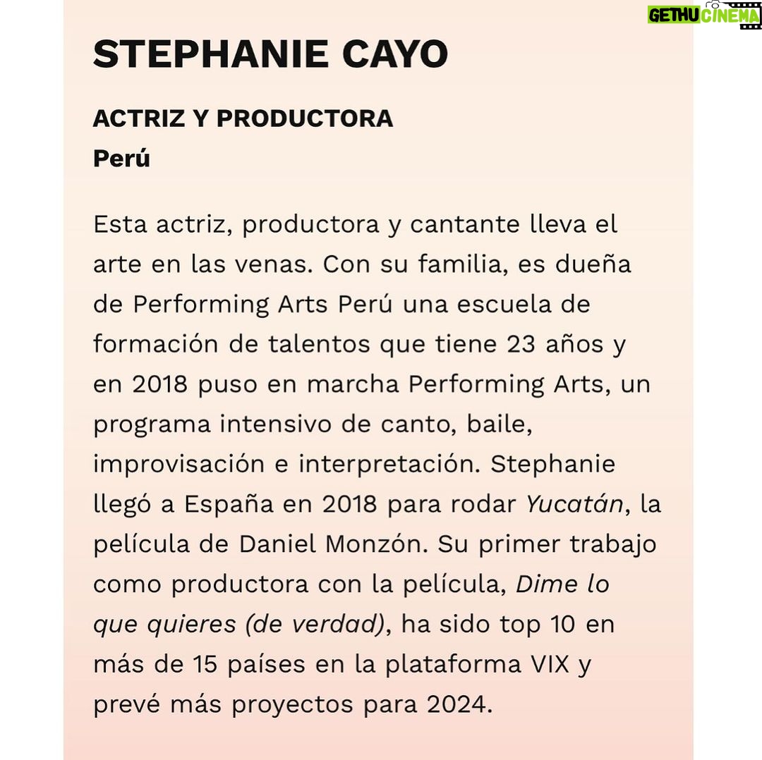 Stephanie Cayo Instagram - Gracias @forbeswomen_es por este reconocimiento tan bonito en España junto a estas mujeres latinoamericanas💥🩷 Mención súper especial a @chabela_garcia_