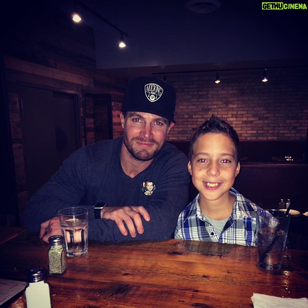 Stephen Amell Instagram - Had the best day with my buddy Keegan. So happy to see him. Toronto, Ontario