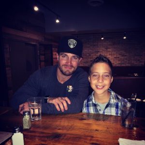 Stephen Amell Instagram - Had the best day with my buddy Keegan. So happy to see him.