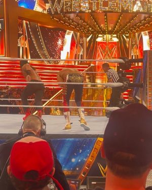 Stephen Amell Instagram - Went to my first Wrestlemania on April 1, 1990… I was a Hulk Hogan guy. Warrior beat him. Went again on March 17, 2002… I was still a Hulk Hogan guy. The Rock beat him. On April 3, 2016 I was in the house and all in on Triple H. Roman beat him. I am a huge Undertaker fan… I was front row on April 2, 2017 when Roman retired him. Basically… every Mania that I go to my heart gets ripped out and this weekend was no different. I didn’t think Cody was going to lose. Like… it didn’t cross my mind until my buddy Zaco brought it up as a possibility Sunday morning. 

All that being said… 

The @wwe are consistently the most thoughtful and generous people. This was legitimately one of the greatest weekends of my entire life. I am forever grateful to them. 

Like… how do you top this weekend? 

The answer: In a couple of years I get a Mania match and tell my son (he’ll be 3 or 4) that I’m going to win… then I’ll lose. Clean. And he’ll have his heart ripped out. That’ll top this weekend. Barely.