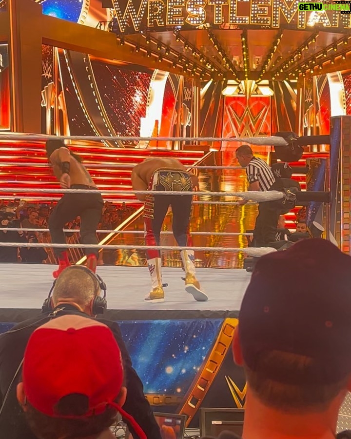 Stephen Amell - 137.5K Likes - Went to my first Wrestlemania on April 1, 1990… I was a Hulk Hogan guy. Warrior beat him. Went again on March 17, 2002… I was still a Hulk Hogan guy. The Rock beat him. On April 3, 2016 I was in the house and all in on Triple H. Roman beat him. I am a huge Undertaker fan… I was front row on April 2, 2017 when Roman retired him. Basically… every Mania that I go to my heart gets ripped out and this weekend was no different. I didn’t think Cody was going to lose. Like… it didn’t cross my mind until my buddy Zaco brought it up as a possibility Sunday morning.
All that being said…
The @wwe are consistently the most thoughtful and generous people. This was legitimately one of the greatest weekends of my entire life. I am forever grateful to them.
Like… how do you top this weekend?
The answer: In a couple of years I get a Mania match and tell my son (he’ll be 3 or 4) that I’m going to win… then I’ll lose. Clean. And he’ll have his heart ripped out. That’ll top this weekend. Barely.