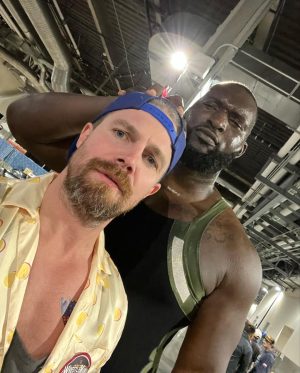 Stephen Amell Instagram - Went to my first Wrestlemania on April 1, 1990… I was a Hulk Hogan guy. Warrior beat him. Went again on March 17, 2002… I was still a Hulk Hogan guy. The Rock beat him. On April 3, 2016 I was in the house and all in on Triple H. Roman beat him. I am a huge Undertaker fan… I was front row on April 2, 2017 when Roman retired him. Basically… every Mania that I go to my heart gets ripped out and this weekend was no different. I didn’t think Cody was going to lose. Like… it didn’t cross my mind until my buddy Zaco brought it up as a possibility Sunday morning. 

All that being said… 

The @wwe are consistently the most thoughtful and generous people. This was legitimately one of the greatest weekends of my entire life. I am forever grateful to them. 

Like… how do you top this weekend? 

The answer: In a couple of years I get a Mania match and tell my son (he’ll be 3 or 4) that I’m going to win… then I’ll lose. Clean. And he’ll have his heart ripped out. That’ll top this weekend. Barely.