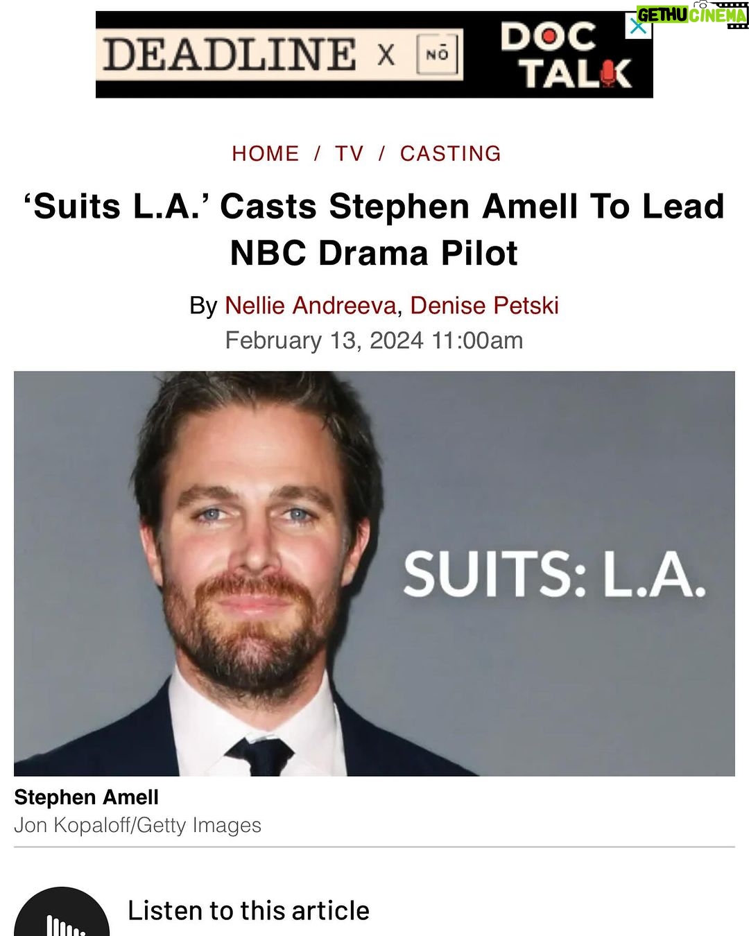 Stephen Amell - 204.3K Likes - For the record, I’m a 42 regular.