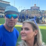 Stephen Amell Instagram – 13 years in LA… the @bluejays finally came to Dodger Stadium. God bless.