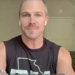 Stephen Amell Instagram - Arrow aka @stephenamell aka my training partner at @unbreakableperformance now startling Season 2 of HEELS ON STARZ talks about how loyal fans are and talks difference between comic book fans of his work from Arrow and football fans and so much more on this week’s Unbreakable: A Mental Health Podcast w @jayglazer wherever you get podcasts #mentalhealth #careerrise #mentalweath #arrow #comicbooks #heels #wrestling
