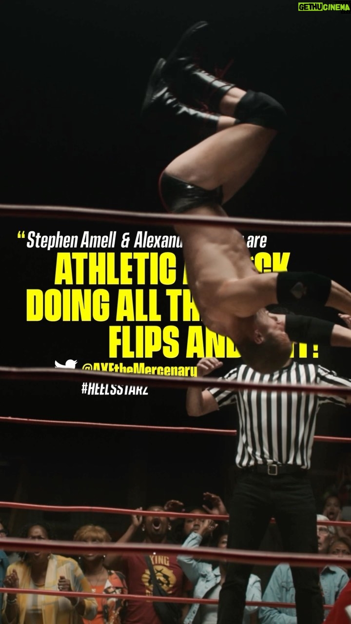 Stephen Amell Instagram - you haven’t seen shit yet. #HeelsSTARZ