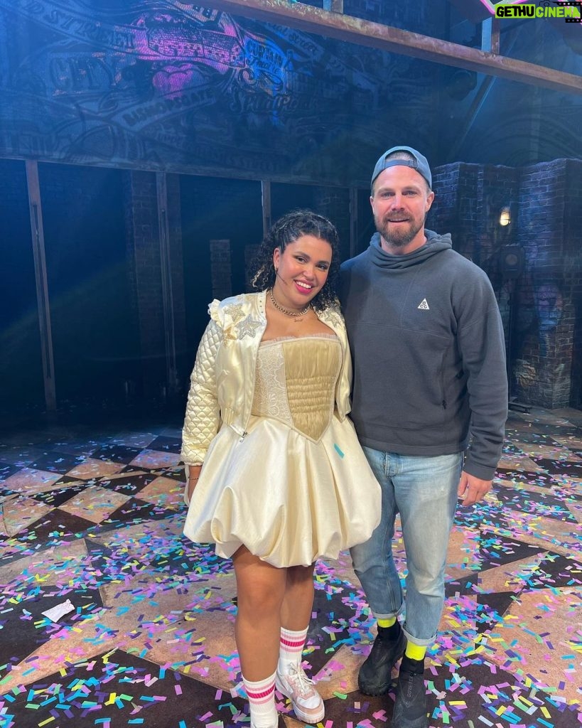 Stephen Amell Instagram - Had an absolute blast seeing @julietmusicalau tonight in Melbourne. We got to witness @imaniiwilliams tear the house down in her first performance as Juliet. She’s a Star! Regent Theatre