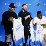 Stephen Curry Instagram – Look who we brought to the Bay 👀! Thankful that @jpmorganchase @chase connected @kevinhart4real, @theofficialai3 and I to have a real & important conversation around financial wellness. Over 150 minority entrepreneurs and business owners from the Bay Area joined us, as we shared some personal stories about our journeys. An amazing night to say the least – it starts with us! #ChasePartner #CashBros