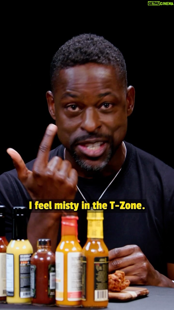 Sterling K. Brown Instagram - NEW @HotOnes episode with @sterlingkbrown 🔥 Find out if he made it through the wings of death NOW 👀 Link in bio.
