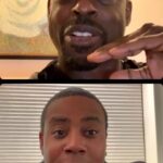 Sterling K. Brown Instagram - Chopping it up with my man @kenanthompson Brilliant Actor...Beautiful human being! 🕉