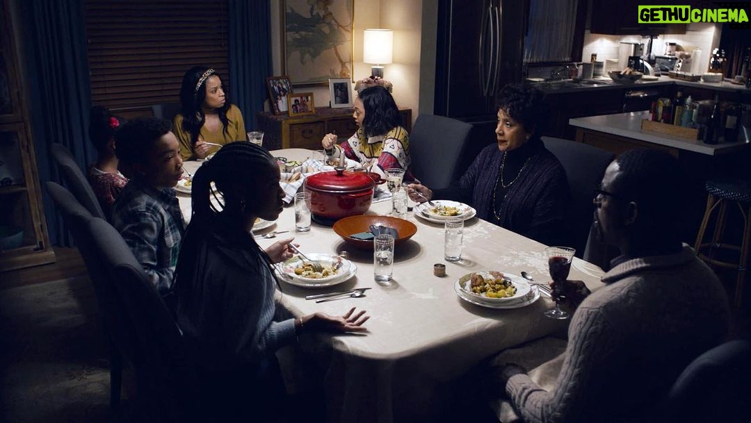 Sterling K. Brown Instagram - Family dinners. A story in pictures.👉🏿 #ThisIsUs