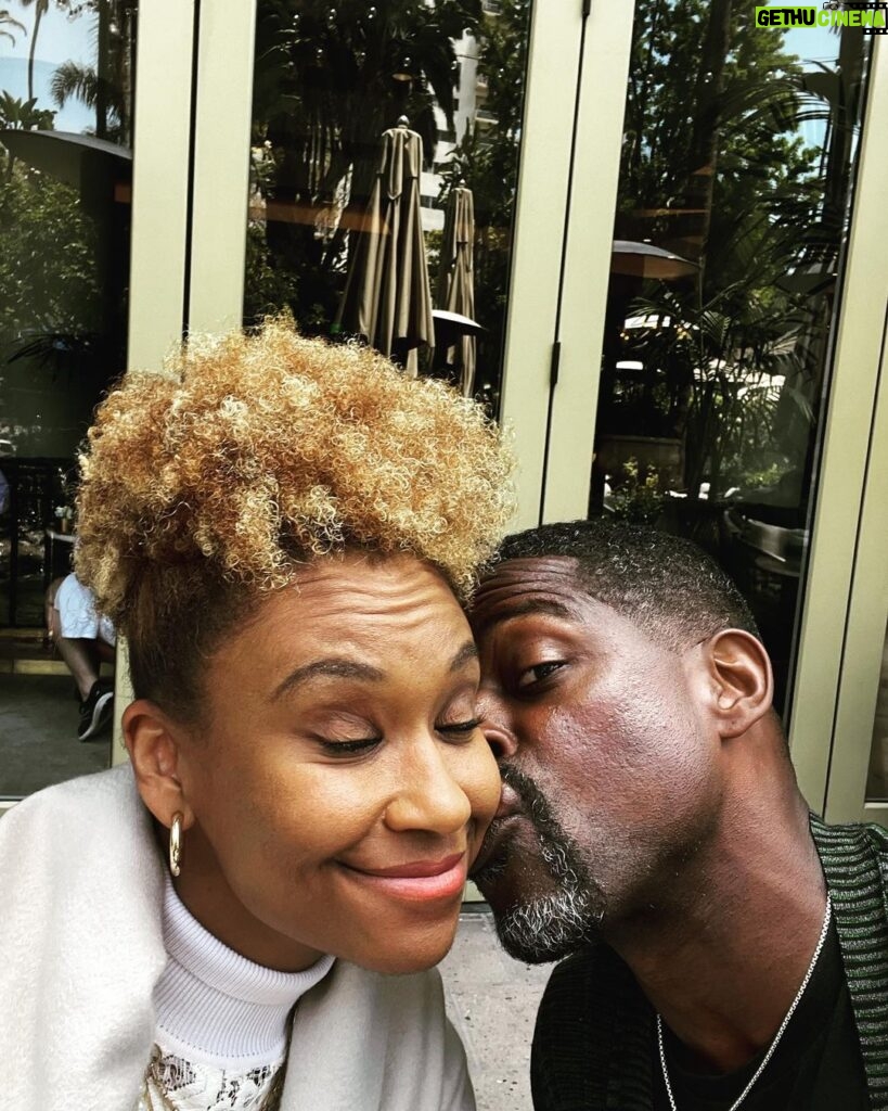 Sterling K. Brown Instagram - Thank you for my children, Angel! There is no better Queen to Captain the ship of The Family Brown. We love you to the moon and back, & #HappyMothersDay😘❤️