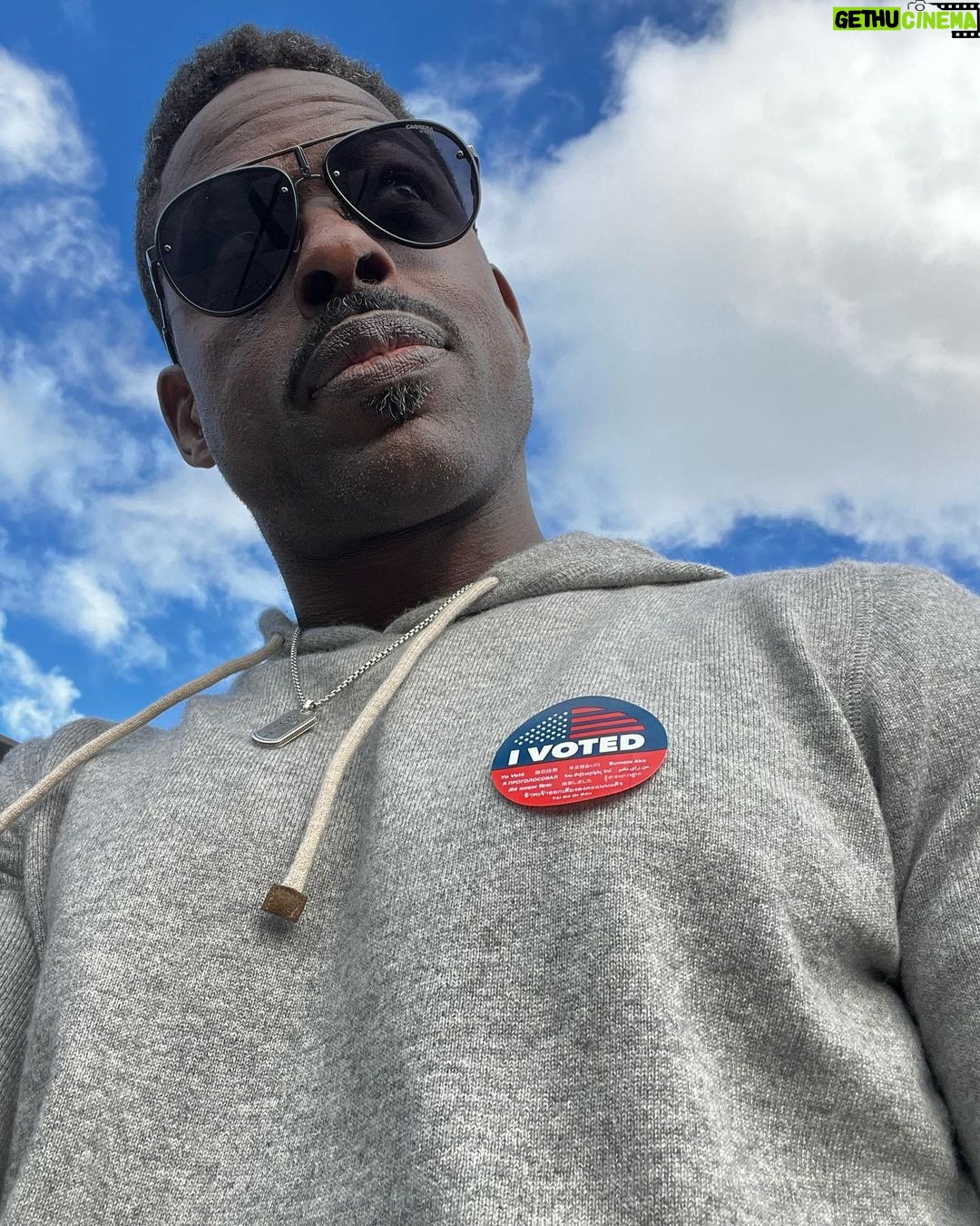 Sterling K. Brown Instagram - You probably already did, but in case you forgot… #participate #vote ✊🏿