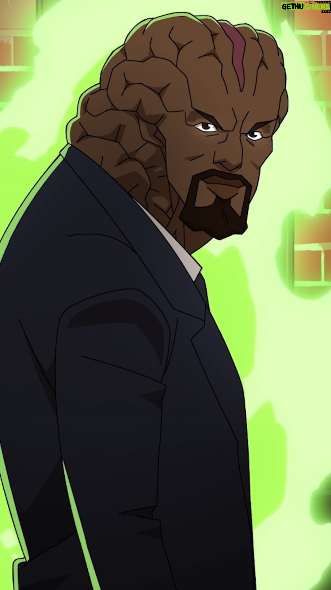 Sterling K. Brown Instagram - The trailer for Invincible Season 2, Part 2 is here. I voice Angstrom Levy, the one with a goatee, big head, and brain outside his body. Can't miss him!
