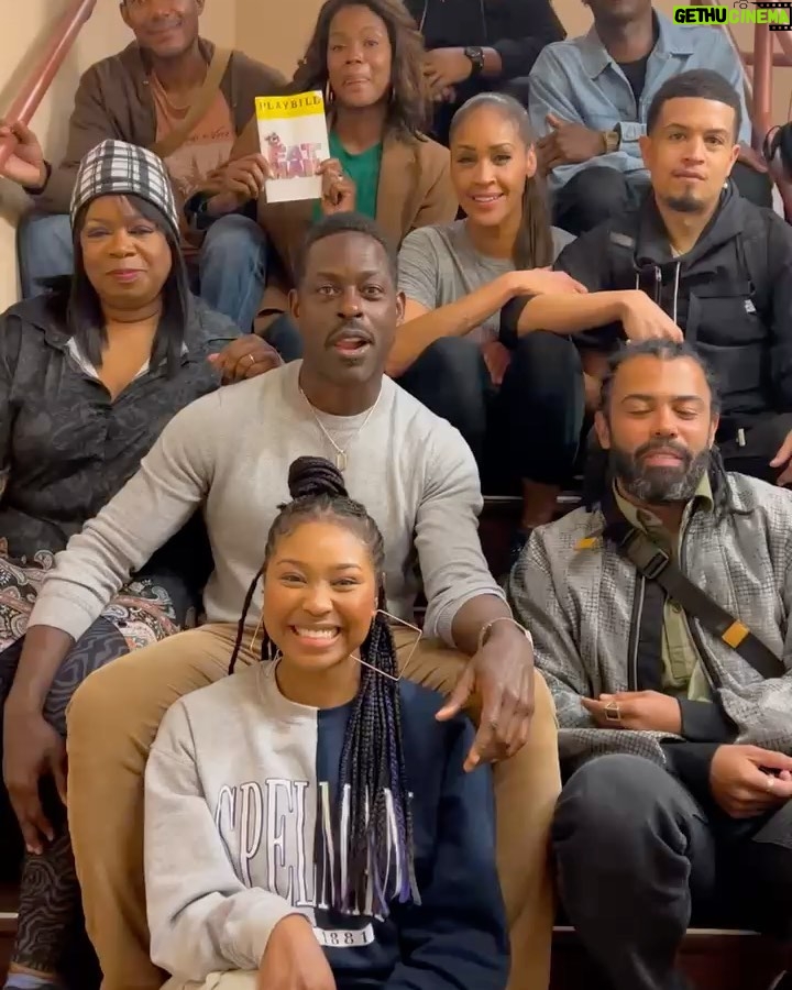 Sterling K. Brown Instagram - Yo… @fathambway was one of the most wonderful times at the theater I’ve had in a long time!!! The entire cast is #BANANAS, and my man @mrmarcelspears holds that s%^* DOWN!!! You have at least until June 25, but so not wait that long! See it now…& then see it again! HAVE A GREAT REST OF THE RUN, FAM!!!! 🕉