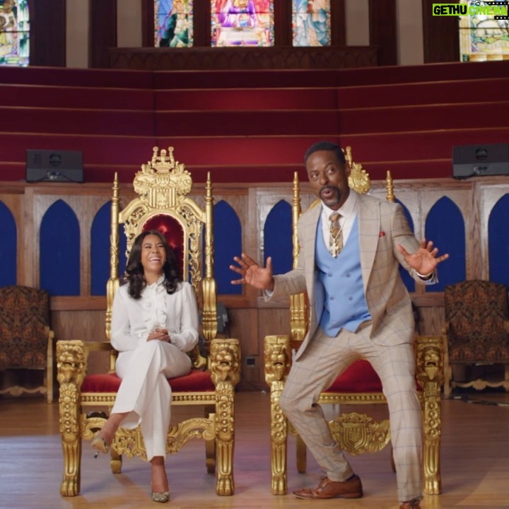 Sterling K. Brown Instagram - The Lord loves a comeback. HONK FOR JESUS. SAVE YOUR SOUL. is in theaters and streaming only on Peacock September 2nd. Watch the trailer now. 🙏🏿
