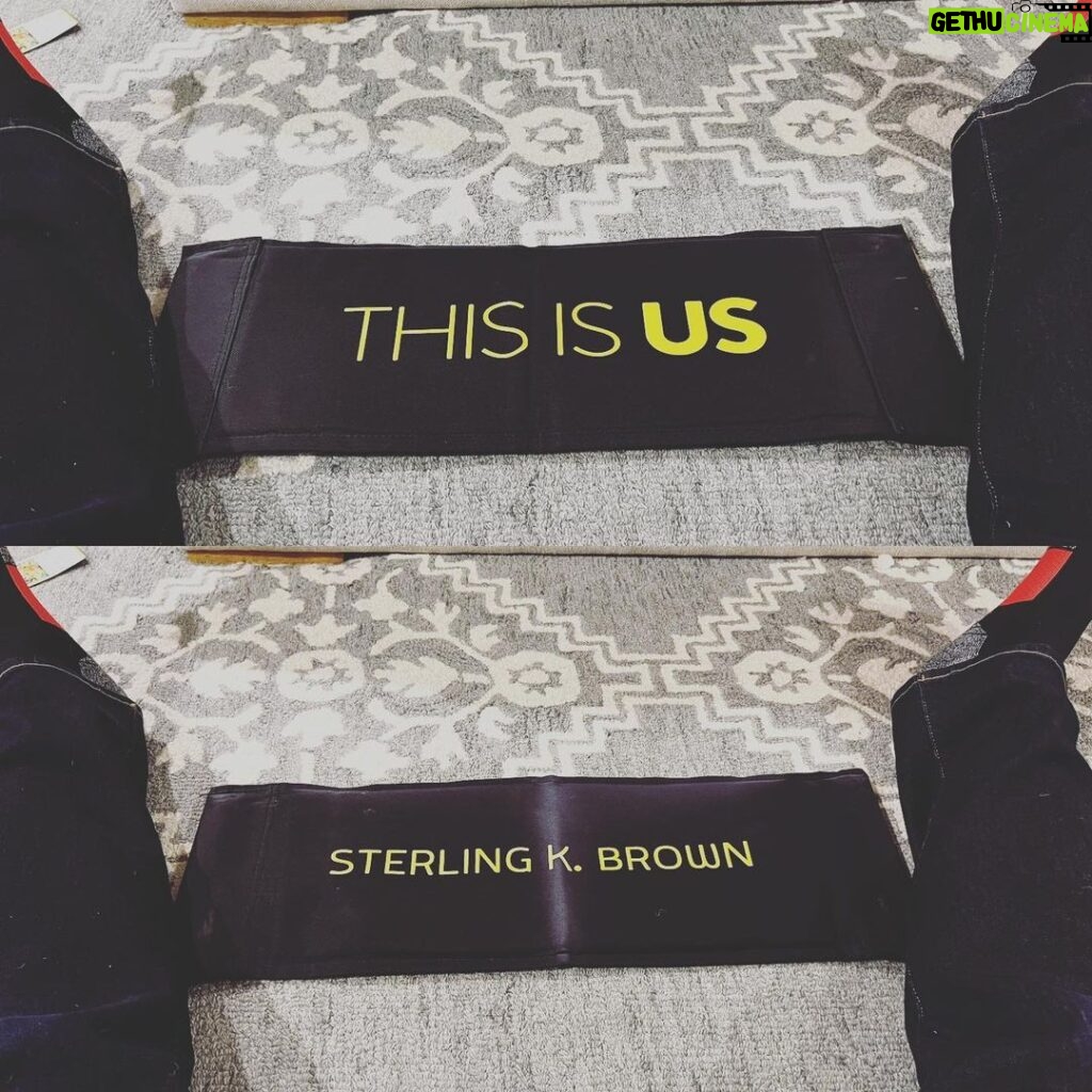 Sterling K. Brown Instagram - Game. Set. Match! One door has closed. Looking forward to what God has in store next. Lotta tears. LOTTA laughs. & a whole lotta hugs! Enjoy the last few…I think we got something special. #ThatWasUs