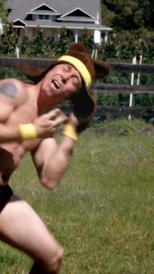 Steve-O Instagram - Beehive Tetherball with @daveengland… The day I discovered I kick ass at tetherball!