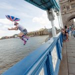 Steve-O Instagram – I was detained by police after doing this jump off the Tower Of London Bridge yesterday, but they were totally cool, and understood that I’m just super excited to be taping my THIRD (and craziest by far) comedy special on Friday, July 14 in London (where I was born!) This incredible photo sequence was shot by @petejobson, and the photo from above was shot by @mikechudley. What an epic day yesterday was! PS— the video of this is in my stories!