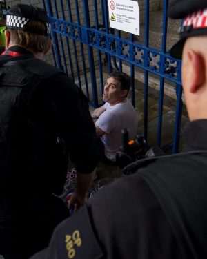 Steve-O Instagram - I was detained by police after doing this jump off the Tower Of London Bridge yesterday, but they were totally cool, and understood that I’m just super excited to be taping my THIRD (and craziest by far) comedy special on Friday, July 14 in London (where I was born!) This incredible photo sequence was shot by @petejobson, and the photo from above was shot by @mikechudley. What an epic day yesterday was! PS— the video of this is in my stories!