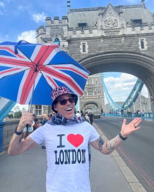 Steve-O Instagram - I was detained by police after doing this jump off the Tower Of London Bridge yesterday, but they were totally cool, and understood that I’m just super excited to be taping my THIRD (and craziest by far) comedy special on Friday, July 14 in London (where I was born!) This incredible photo sequence was shot by @petejobson, and the photo from above was shot by @mikechudley. What an epic day yesterday was! PS— the video of this is in my stories!