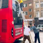 Steve-O Instagram - I asked for a professional photographer in London to shoot me illegally climbing onto the roof of a big, red double decker bus, and @mikechudley absolutely killed it! The bus driver was really cool about the surprise, too— I promised him we would obscure anything identifiable about him or his individual bus! What a day I had yesterday, check TMZ.com to see how I ended up in a cop car!
