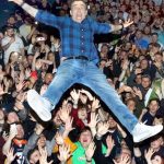 Steve-O Instagram - The scene outside of my tour bus in Manchester last night was really something else! This UK tour is so much fun, I could not be more thrilled to be taping my Bucket List special in London… I’ll see you there!!! (And thanks so much to @charliebarclayharris for shooting the epic photograph on the second slide!)