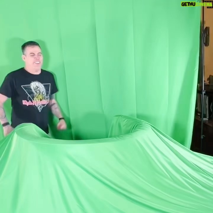 Steve-O Instagram - Giving stuff away is fun! I won a pair of Nike Air Jordan shoes from my @wildride co-host (Scott Randolph) with this green screen clip, and now I’m giving them to @jdragon_78 for his creative request for them. Swipe to see how he won, congrats, @jdragon_78! Stay tuned for more fun giveaways on the @wildride podcast!