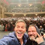 Steve-O Instagram - So far, so good on the “Best Behavior Tour”… Way to go @bam__margera (@captiancreamstain)!